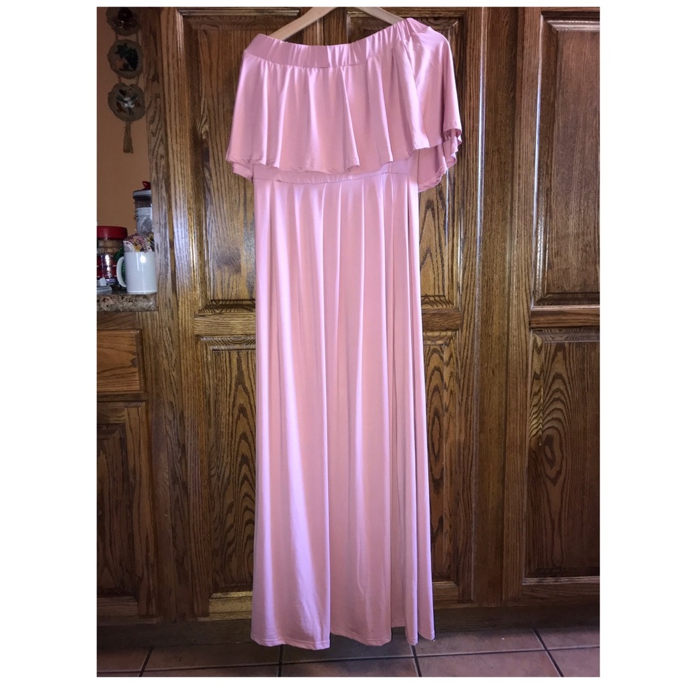 Women’s off the shoulder long Maxi dress